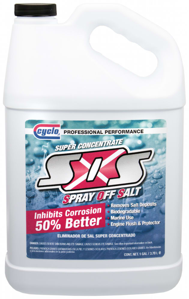 Cyclo Spray Off Salt (SOS) rust protection wash Fishing World