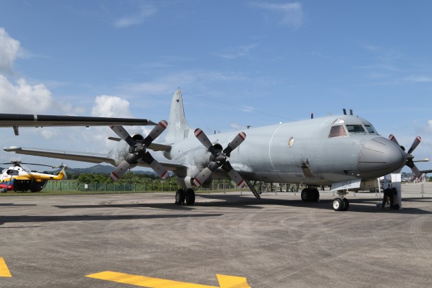 An RCAF CP-140 Aurora on display at the Langkawi International Maritime and Aerospace (LIMA) exhibition. (Nigel Pittaway)