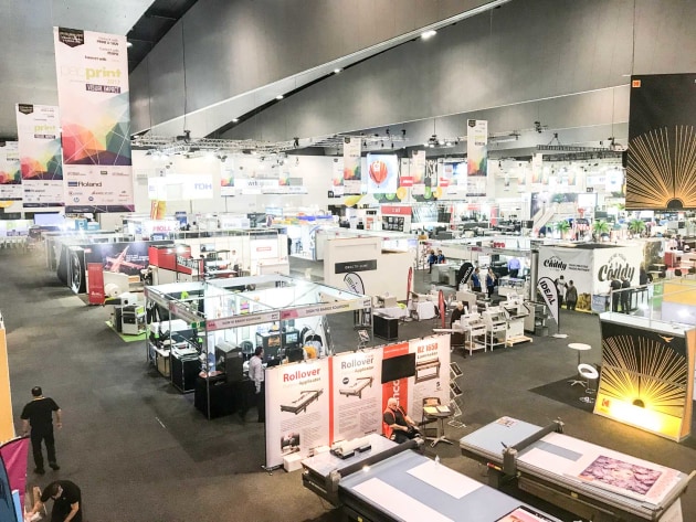 PacPrint 2017 brought 150 exhibitors to Melbourne.