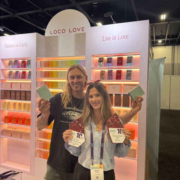 Organic chocolate producers, Loco Love, received the Best Food Product award for its Classic Chewy Caramel chocolate, as well as the Retailers’ Choice award.
Source: Loco Love