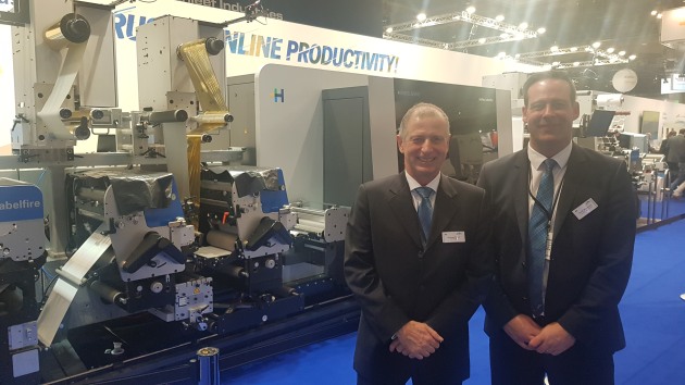 Raft of innovation: Thomas Frank (left) and Dierk Wissmann, Heidelberg.