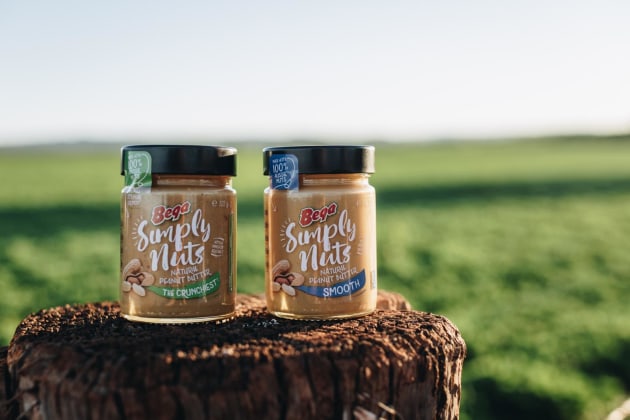 Bega’s Simply Nuts range was launched for the growing wellness market segment.