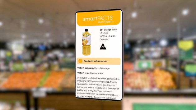 SmartFacts represents a step change in connecting consumers with clear, accurate product data.
Source: AFGC