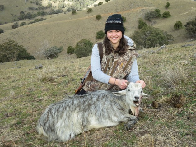 5. For a first-time hunter and and writer, they know how to pose good hunting photos, featuring a one-thousand-watt smile from a happy shooter.