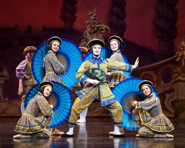 The Chinese Dance in the Ballet West (US) 2011 production of The Nutcracker. Photo courtesy Ballet West and Philip Chan (Final Bow for Yellowface.