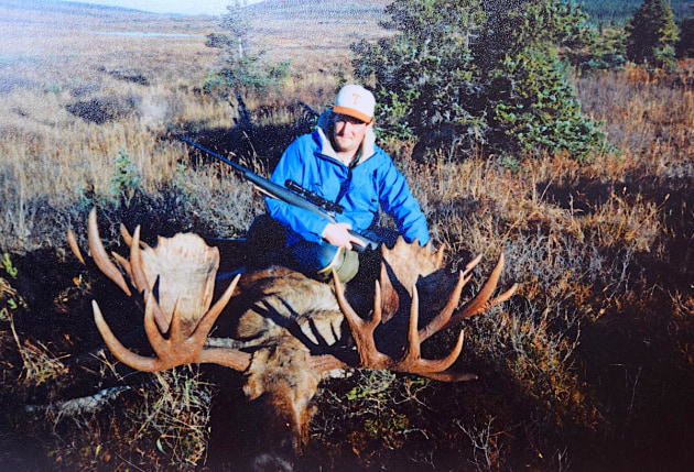 Alaskan moose shot with 7mm STW