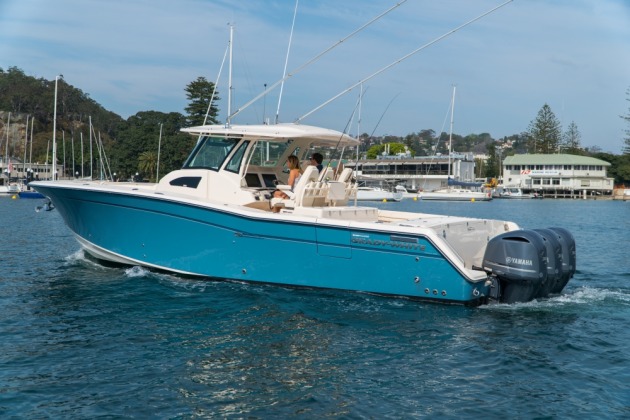 The Canyon 376 is currently part of Short Marine's range of Grady White boats.