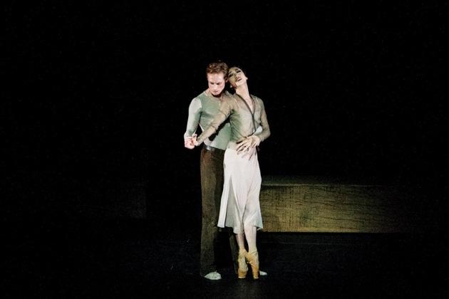 The Royal Ballet's Alessandra Ferri and Frederico Bonelli in 'I now, I then', part of 'Woolf Works', as seen in the Brisbane season.
Photo: Darren Thomas