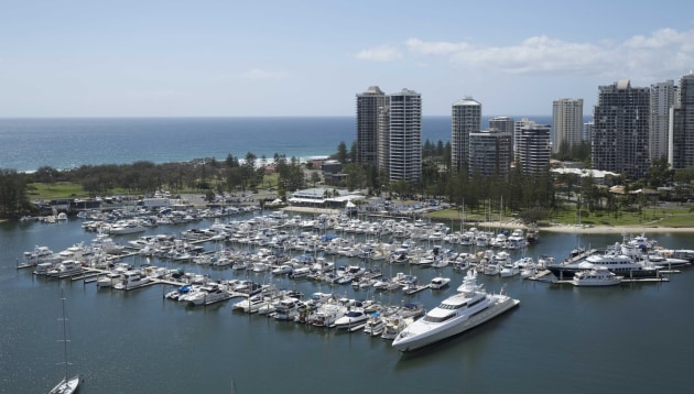 Southport Yacht Club on the Gold Coast.