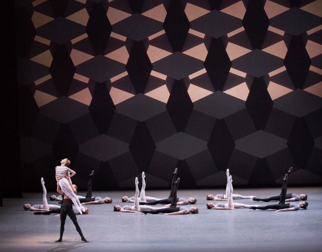The New York City Ballet performing Justin Peck's 'Everywhere We Go'.
Photo: PAUL KOLNIK