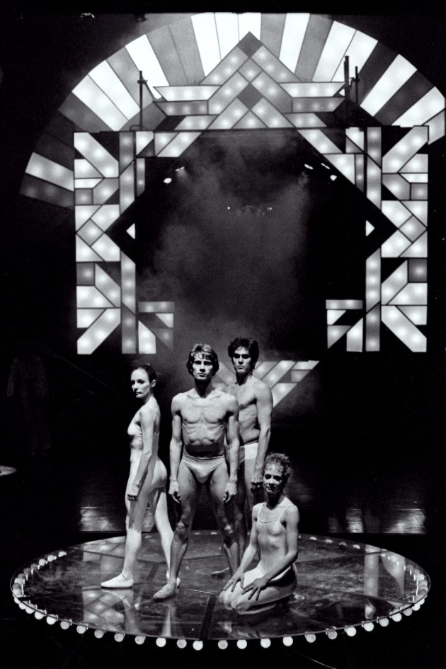 Australian Dance Theatre performing Taylor's 'Wildstars' circa 1980. Photo: Jeff Busby.