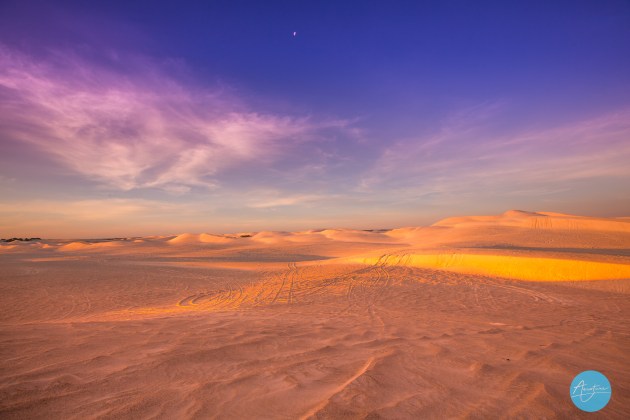 © Michael Haluwana. Sunrise on the sand dunes of Western Australia. Waking up early pays off!