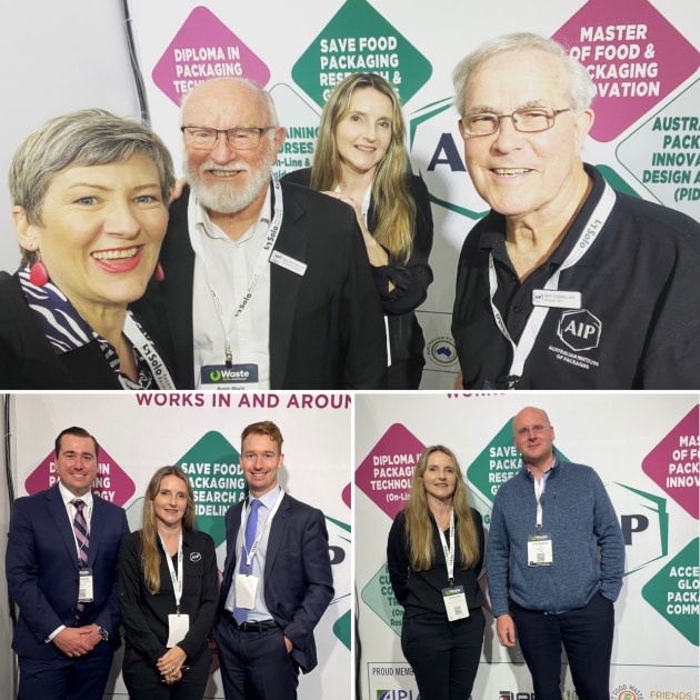 The AIP made its presence known at this year's Waste Expo Australia.