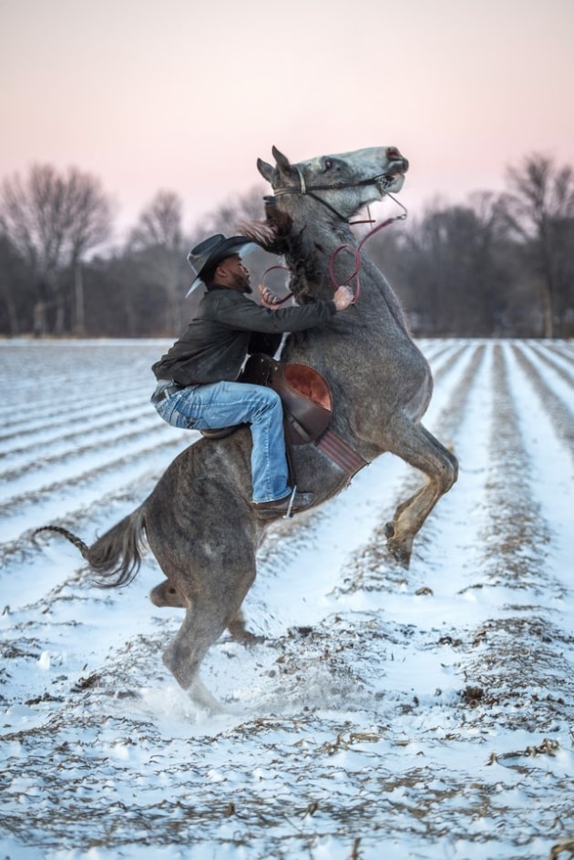 © Rory Doyle (USA). Winner, 2019 ZEISS Photography Award. From the series, Delta Hill Riders. It’s estimated that just after the Civil War, one in four cowboys were African American. Yet this population was drastically underrepresented in popular accounts. And it is still. The ‘cowboy’ identity retains a strong presence in many contemporary black communities. My ongoing project about African American cowboys and cowgirls in the Mississippi Delta sheds light on an overlooked subculture - one that resists historical and present-day stereotypes.