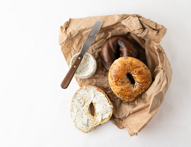 In a bagel state of mind, Quade and Fil developed the Hemp Seed Cream Cheese while living in New York.