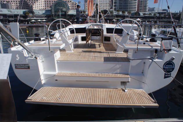 Plenty of room on board the new Beneteau Oceanis 51.1 launched at the Sydney International Boat Show.