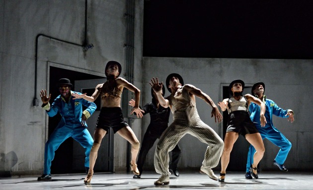 A scene from Pite's 'Bettronfenheit'. Photo: Michael Siobanian.