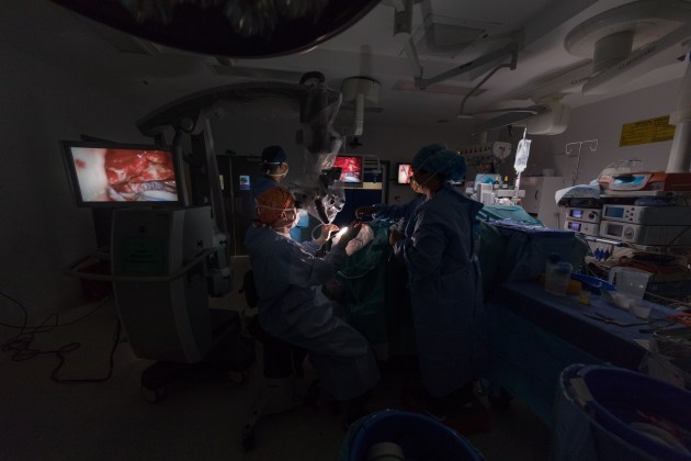 © Benjamin Liew APP M.Photog. I. 2019 AIPP SA Documentary Photographer of the Year. World renown neurosurgeon, Dr Charlie Teo operates on patients that most other neurosurgeons state are inoperable. In fact, 95% of his patients fit this criteria. He is the director of the Centre for Minimally Invasive Neurosurgery. I was lucky enough to have access to the operating theatre as he operated on four individual patients with either cysts or brain tumours.