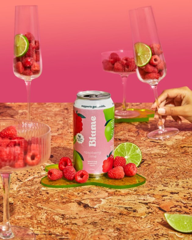Blume was created to fill a gap in the market for gut-friendly sodas. Image: Blume/Fresh T