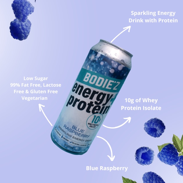 BODIE’Z Energy+ Protein drinks are now available in Woolworths stores around the country, providing a protein drink without lactose or that heavy feeling.