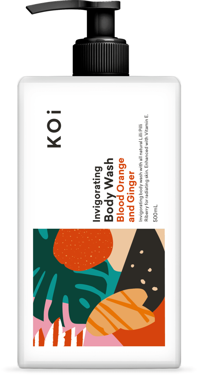 KOi body wash, from the KOi range which was designed by Hulsbosch and won several awards.