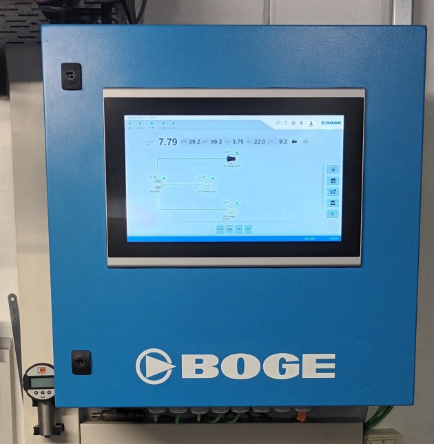 The airtelligence provis 3 controls all five compressed air networks. It is backward compatible and can easily integrate all older models as well as other makes. Image: Weidmüller
