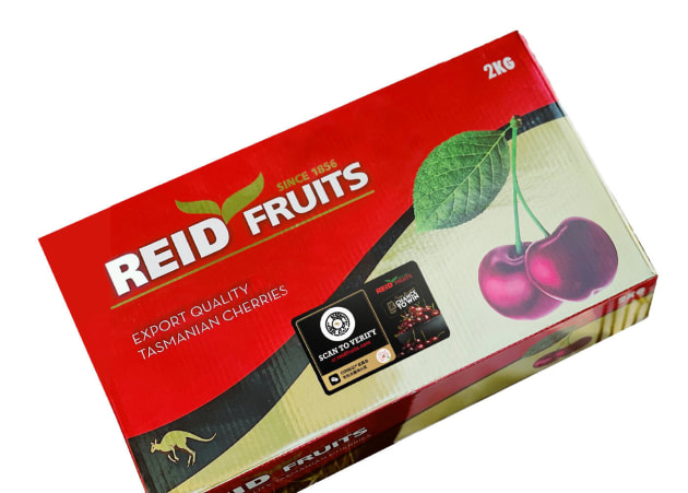 Tasmanian cherry grower Reid Fruits was a prime target for counterfeiting.