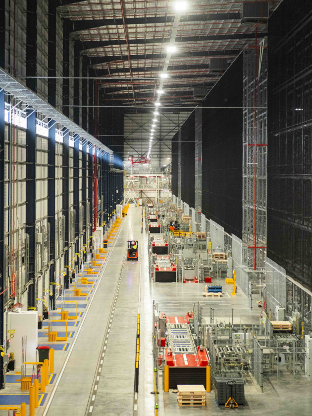 Coles Kemps Creek automated distribution Centre. (Image: Coles)