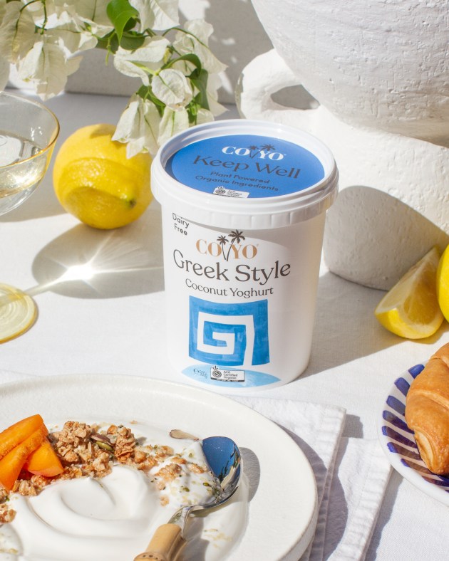 Leading plant-based yoghurt brand Coyo has launched its newest coconut yoghurt flavour, Greek Style. It is certified organic, dairy free, vegan, allergen free, preservative free, and kosher certified.