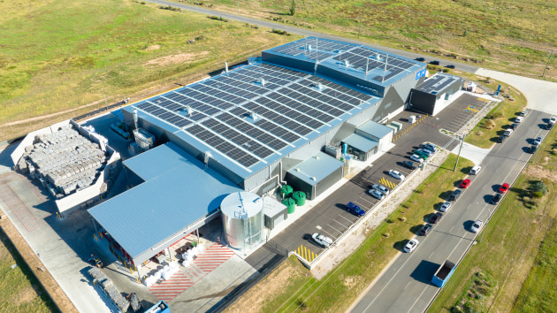 The CPA facility is a joint venture between Pact, Cleanaway, Asahi Beverages and Coca-Cola Europacific Partners.