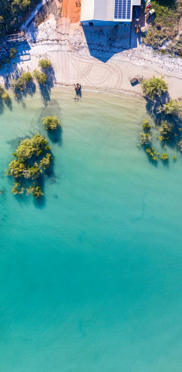 Cygnet Bay Pearl Farm.
Image: Pearls of Australia