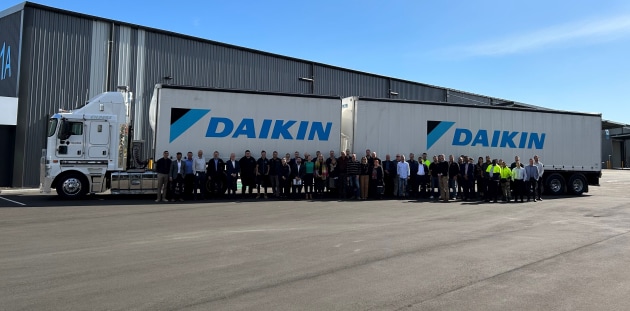 The Daikin Adelaide opening was attended by key business partners and dealers.