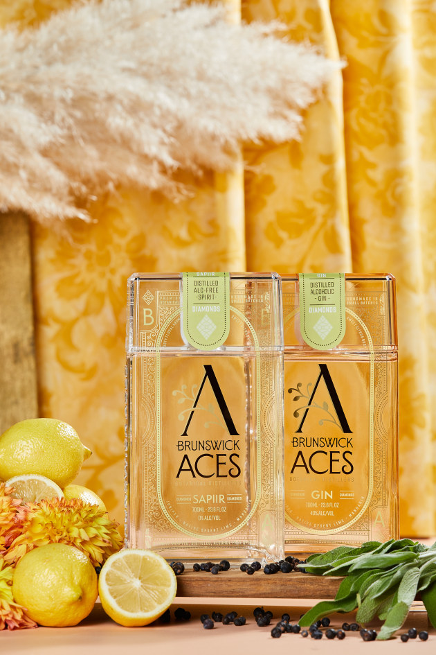 Melbourne-based distiller, Brunswick Aces, has launched its third distilled creation, Diamonds blend, which also marks the reveal of a new bottle and post-Covid business refocus.