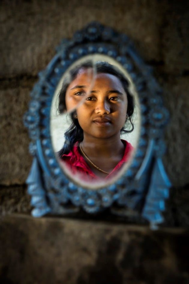 A young girl with a heart condition, and her community, are supported by East Bali Poverty Project. © Brian Hodges (Photographers without Borders).