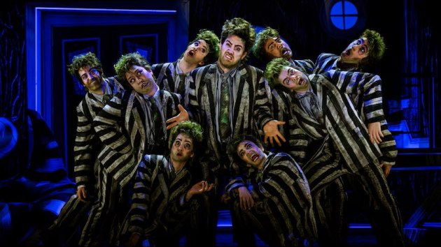 Beetlejuice. Image supplied by Michael Cassel Group/Michelle Grace Hunder
