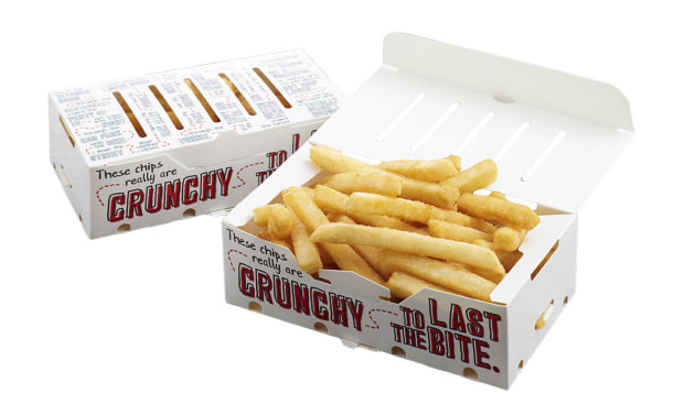 Saving us all from soggy chips everyday, Simplot developed its sustainable pack with a raised and ventilated floor.
