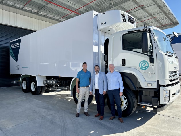 (L-R): DLL ANZ GM – Direct, Daniel Eames, Eurocold MD, Avraam Solomon, and DLL ANZ Supply Chain Finance specialist, Steven Davey.
Source: Eurocold