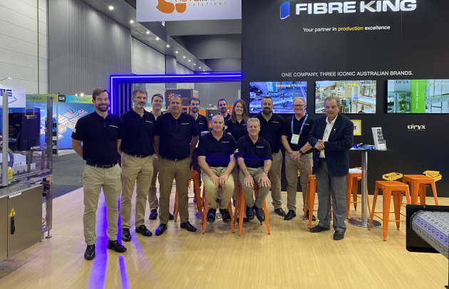 Fibre King and Paksmart team at APPEX 2024.