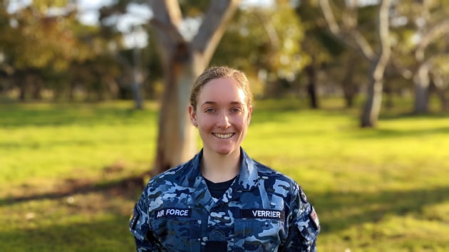 Kaylee Verrier of Defence Space Command.
Credit: Supplied