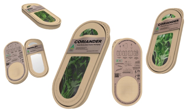 Project, entitled Fresh Herbs, Fresher Packaging, addressed the issue of food waste, specifically fresh herbs.