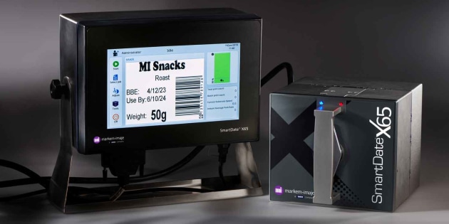 The new Code One all-inclusive reliability package from Foodmach is available on the complete Markem-Imaje product range, including the recently launched X45 and X65 TTO printer range .