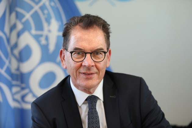 United Nations Industrial Development Organisation (UNIDO) CEO Gerd Muller.