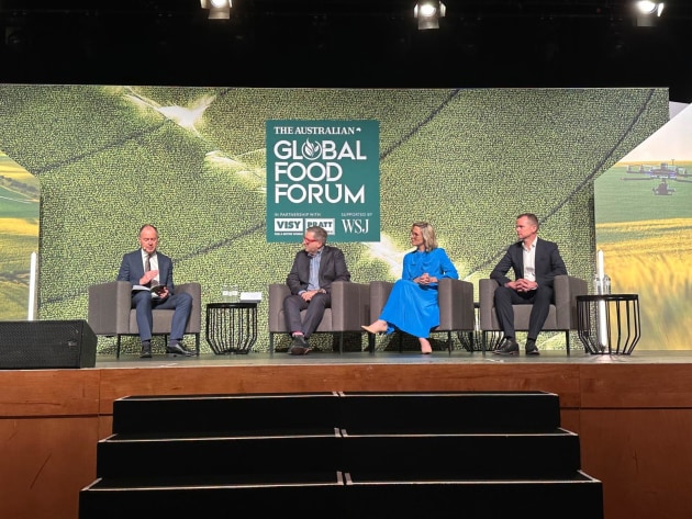 The Australian associate editor Eric Johnston let the panel with Bundaberg Brewed Drinks CEO, John McLean, Little Oak founder and CEO Elke Pascoe. and Darrell Lea GM Commercial Richard Glenn.