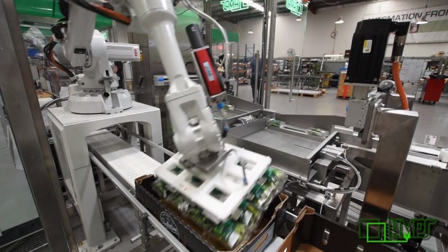 HMPS' vegetable punnet loader.