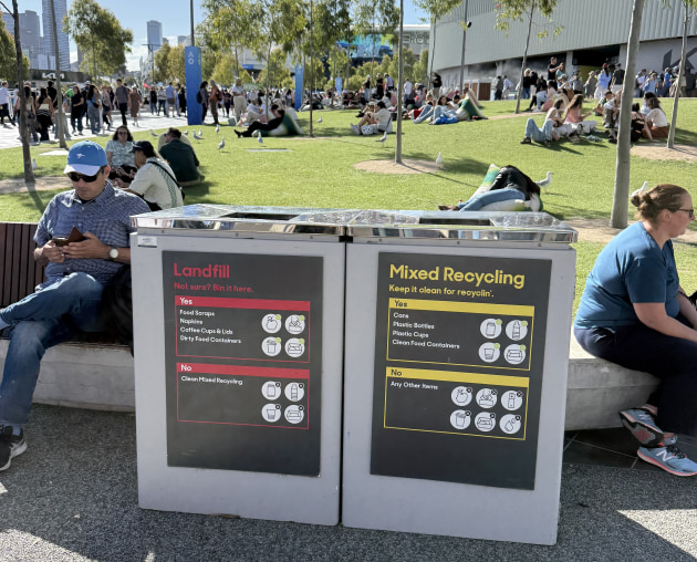 Clear instructions on what to recycle