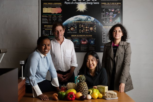 Professor Manfred Lenzen, Professor David Raubenheimer, Dr Arunima Malik, Dr Mengyu Li and Navoda Liyana Pathirana from the University of Sydney.
Finalist: Eureka Prize for Excellence in Interdisciplinary Scientific Research
Scientists researching the supply chain, methane reduction, and marine functional foods are some of Australia’s leading scientific minds selected as finalists for the 2022 Australian Museum Eureka Prizes. (Image Source: Eureka Prizes)