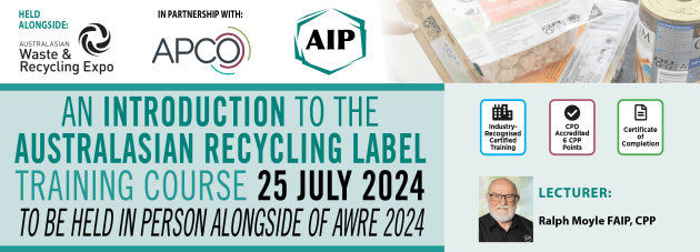 Introduction to the Australasian Recycling Labelling Program’ training course