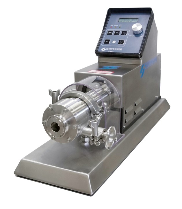 The Silverson Verso-UHS-HV in line mixer range is available through JL Lennard.