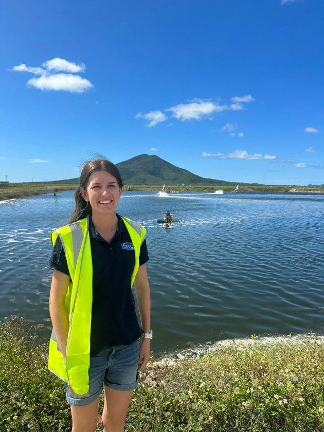 The 2023 ASC Young Person in Aquaculture Award went to Jody Mulholland from Tassal, who made “incredible strides” to enhance sustainability management at Tassal’s ASC-certified Proserpine Prawn farm.