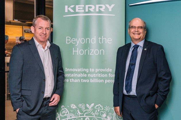 Kerry APMEA CEO and president John Cahalane and Fight Food Waste Australia COO Mark Bathel, as Kerry Group joins the Australian Food Pact.